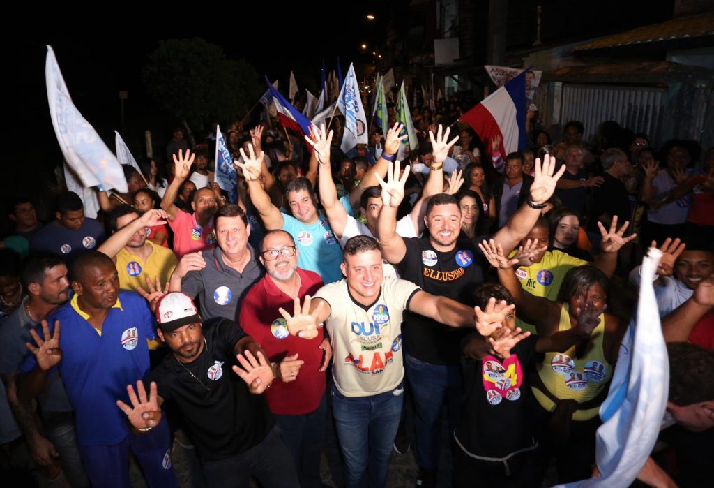 Visita do Deputado Estadual Alan Sanches – Rua da Alegria