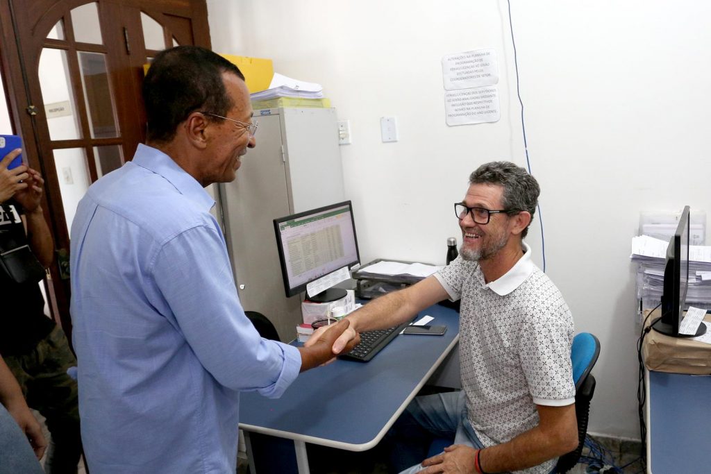 Visita à Secretaria de Saúde