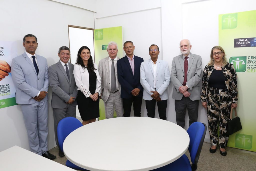 Inauguração da primeira Sala Passiva de Videoconferência em SAJ